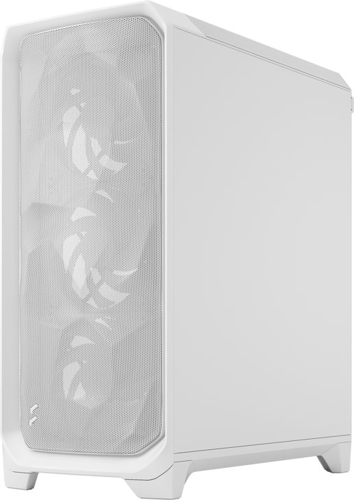 Fractal Meshify 3 TG Mid Tower Gaming Case - White 