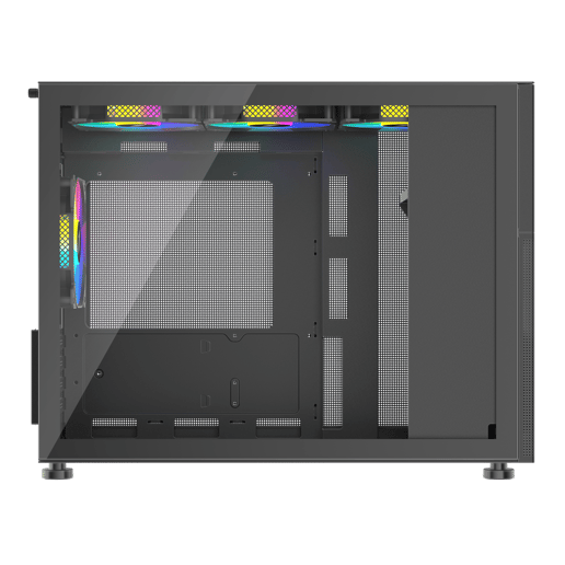 1st Player MIKU Mi6-EV Mid Tower Gaming Case - Black 