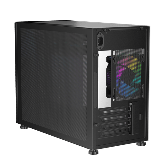 1st Player MIKU Mi6-EV Mid Tower Gaming Case - Black 