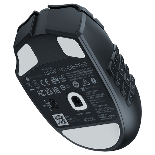 Razer Naga V2 HyperSpeed Wireless Gaming Mouse