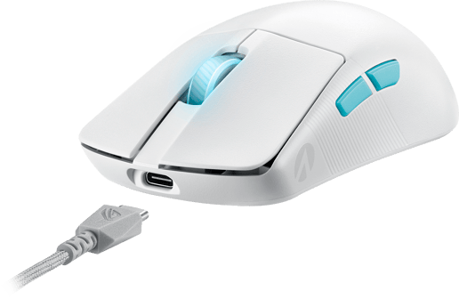ASUS ROG Harpe Ace Aim Lab Ed. Wireless Gaming Mouse - White