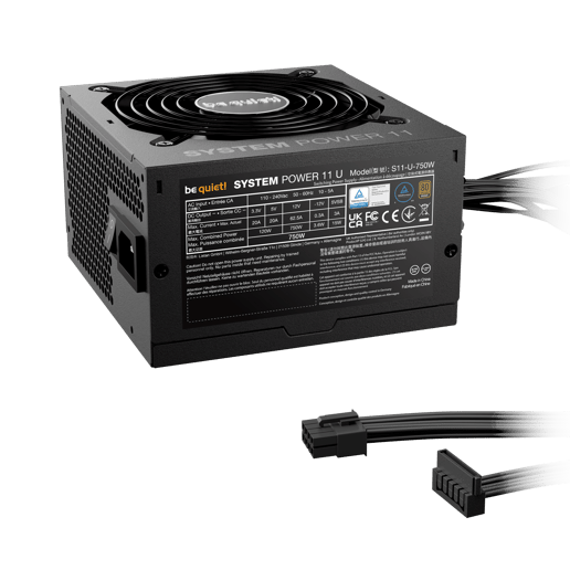 750W Be Quiet! System Power 11 80 Plus Bronze PSU