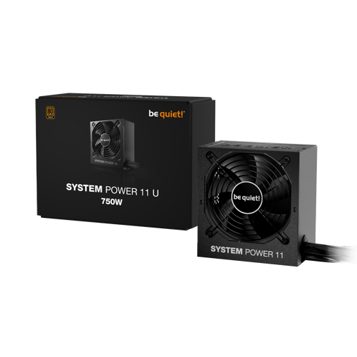 750W Be Quiet! System Power 11 80 Plus Bronze PSU