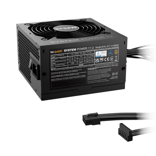 650W Be Quiet! System Power 11 80 Plus Bronze PSU