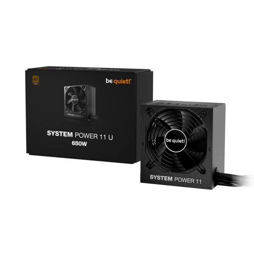 650W Be Quiet! System Power 11 80 Plus Bronze PSU
