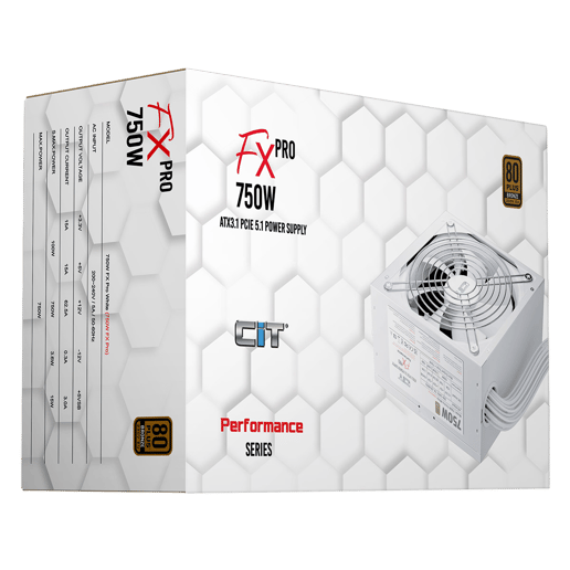750W CiT CIT 750W FX PROW 80 Plus Bronze PSU