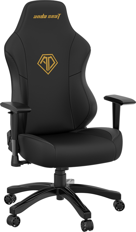 AndaSeat Phantom 3 Premium PVC Leather Gaming Chair - Black