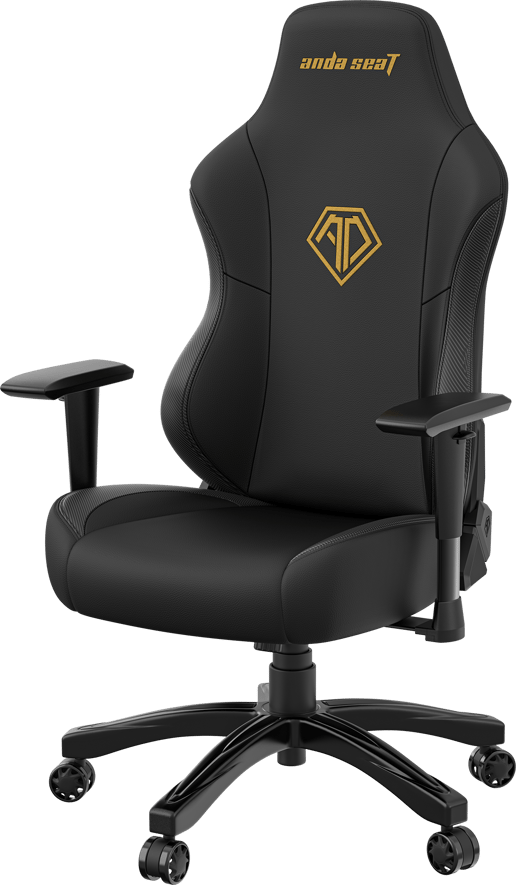 AndaSeat Phantom 3 Premium PVC Leather Gaming Chair - Black