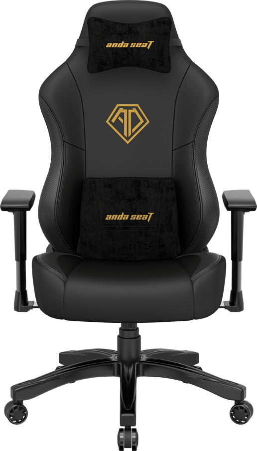 AndaSeat Phantom 3 Premium PVC Leather Gaming Chair - Black