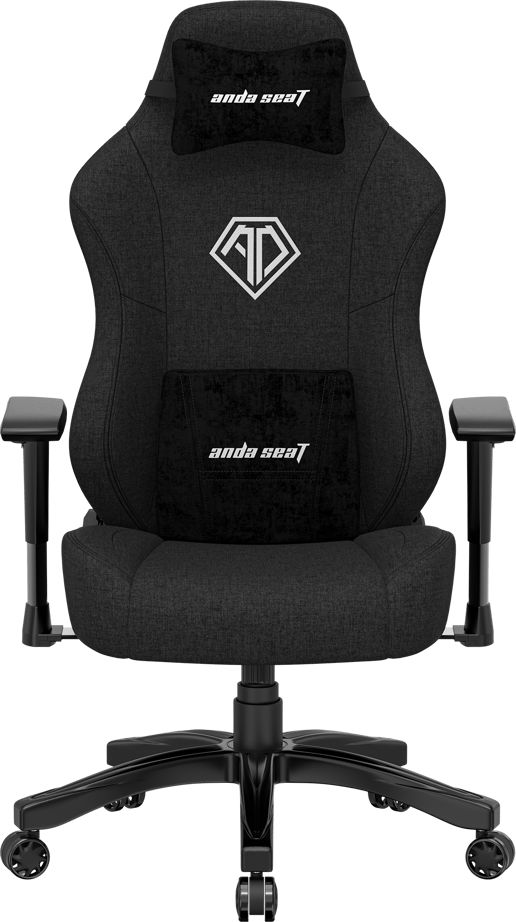 AndaSeat Phantom 3 Premium Fabric Gaming Chair - Black