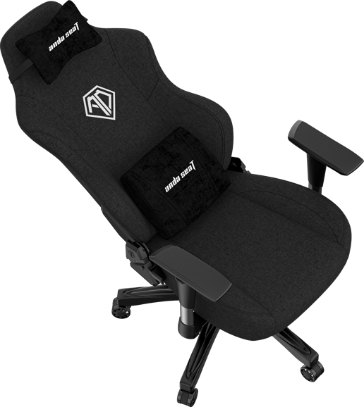 AndaSeat Phantom 3 Premium Fabric Gaming Chair - Black