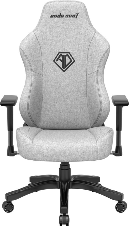AndaSeat Phantom 3 Premium Fabric Gaming Chair - Ash Grey