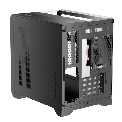 1st Player RT5 RGB Mid Tower Gaming Case - Black 