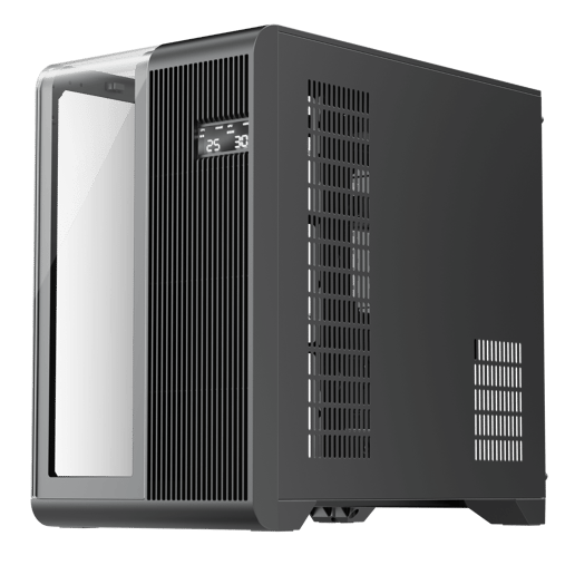 1st Player RT7 Mid Tower Gaming Case - Black 