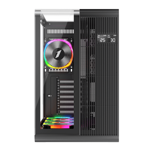 1st Player RT7 RGB Mid Tower Gaming Case - Black 