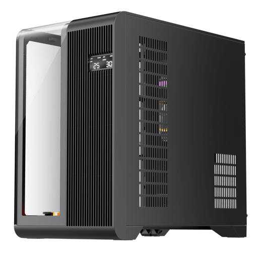 1st Player RT7 RGB Mid Tower Gaming Case - Black 