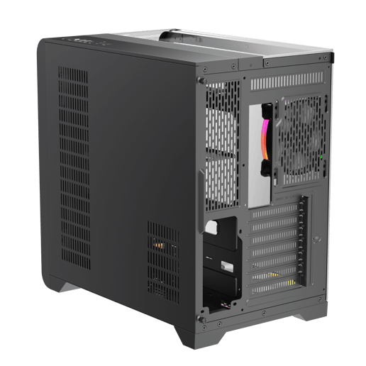 1st Player RT7 RGB Mid Tower Gaming Case - Black 