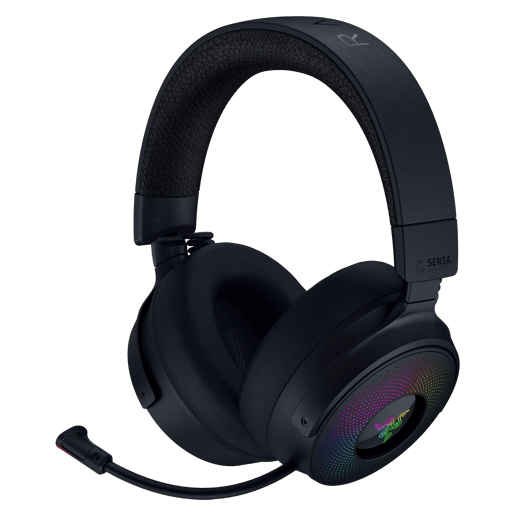 Razer Kraken V4 Pro Wireless Gaming Headset with Control Hub in Black
