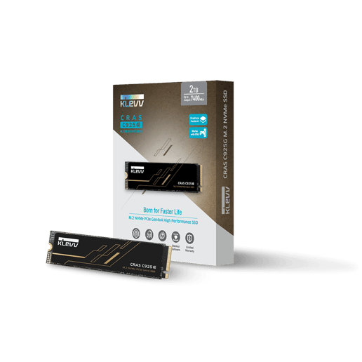 2TB Klevv K02TBM2SP0-25G M.2 2280 PCI Express 4.0 x4 NVMe Solid State Drive