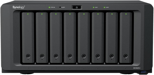 Synology DS1825+ 8-Bay Desktop NAS Enclosure Expansion