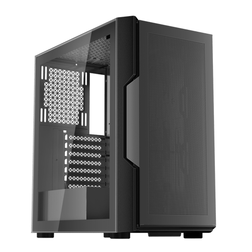 1st Player T7-P Mid Tower Gaming Case - Black 
