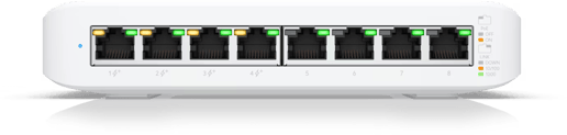 Ubiquiti Networks USW-Lite-8-POE 8-Port Gigabit PoE+ Mini Switch 
