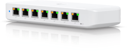 Ubiquiti Networks USW-Ultra-210W 8-Port Gigabit PoE+ Mini Switch 