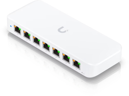 Ubiquiti Networks USW-Ultra-210W 8-Port Gigabit PoE+ Mini Switch 