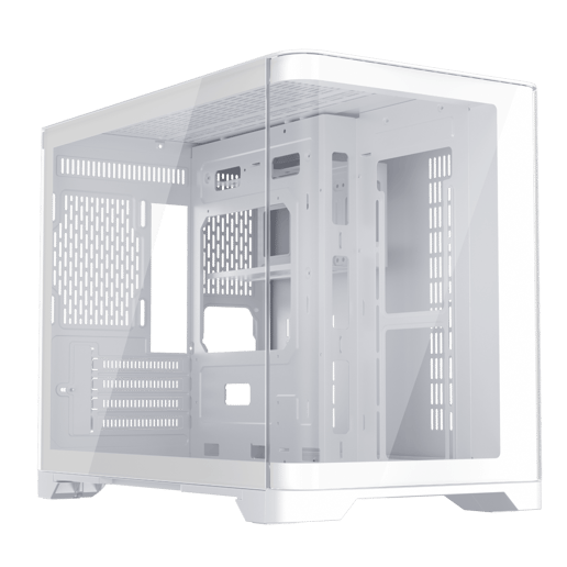 1st Player UV6 Mid Tower Gaming Case - White 