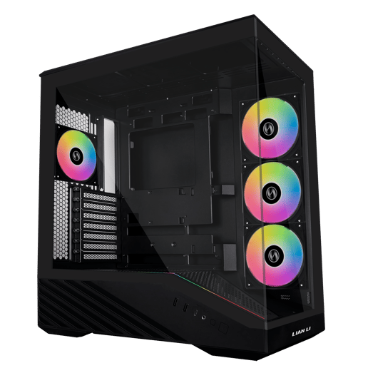Lian Li Vector V100 RX Mid Tower Gaming Case - Black 