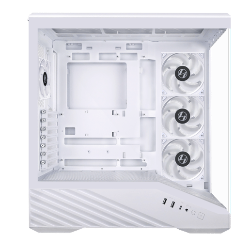 Lian Li Vector V100 RX Mid Tower Gaming Case - White 