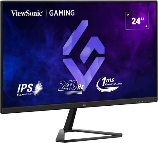 ViewSonic VX2479A-HD-PRO 24" Full HD Gaming Monitor - IPS, 240Hz, 1ms, HDMI, DP