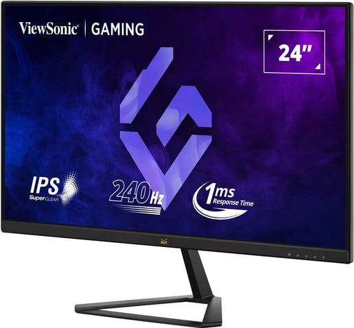 ViewSonic VX2479A-HD-PRO 24" Full HD Gaming Monitor - IPS, 240Hz, 1ms, HDMI, DP
