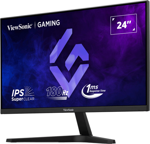 ViewSonic VX24G1-HD 24" Full HD Gaming Monitor - IPS, 180Hz, 1ms, HDMI, DP