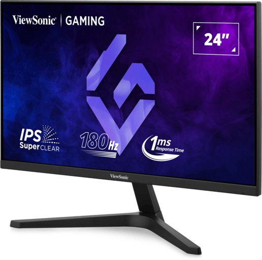 ViewSonic VX24G1-HD 24" Full HD Gaming Monitor - IPS, 180Hz, 1ms, HDMI, DP