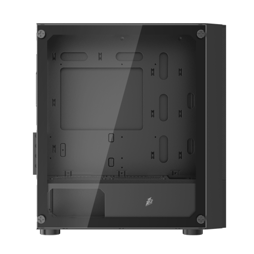 1st Player X4-M Mid Tower Gaming Case - Black 