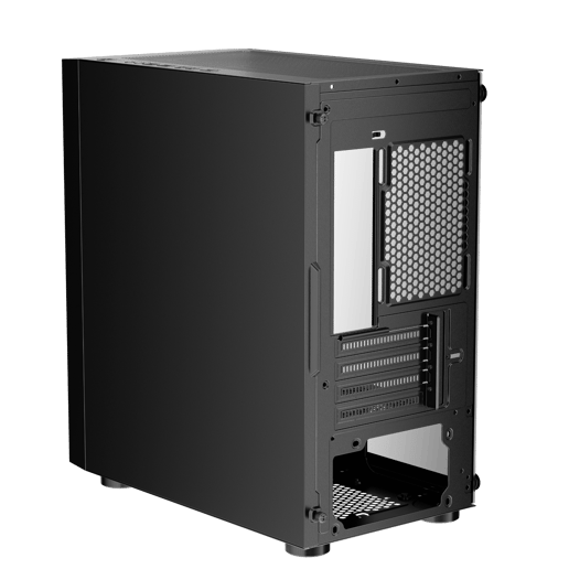1st Player X4-M Mid Tower Gaming Case - Black 
