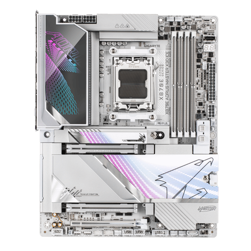 GIGABYTE X870E AORUS MASTER X3D ICE Motherboard