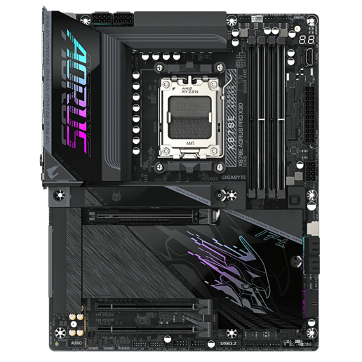 Gigabyte X870E AORUS PRO X3D (Socket AM5) DDR5 ATX Motherboard