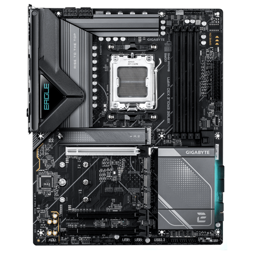Gigabyte X870E EAGLE X3D WIFI7 AMD AM5 Socket Motherboard