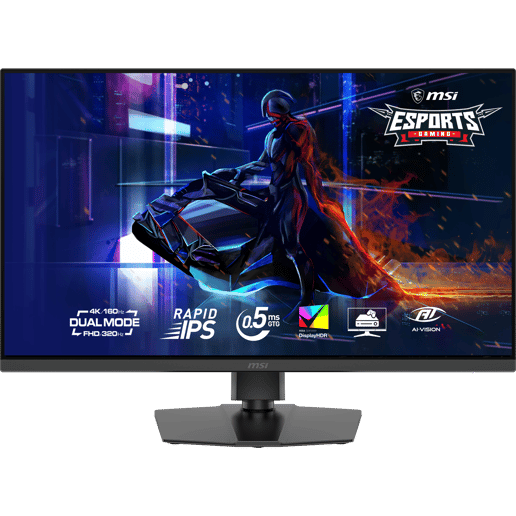 MSI MAG 322URDF E16 Dual Mode 32" Gaming Monitor - S-IPS, 160Hz, 0.5ms, HDMI, DP