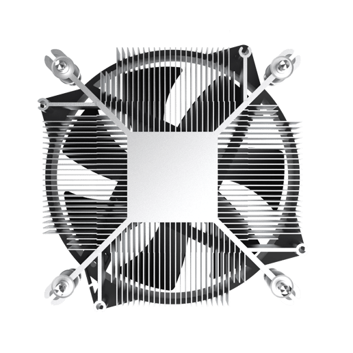 CiT Low Profile CPU Cooler With 92mm PWM Fan For Intel Platform