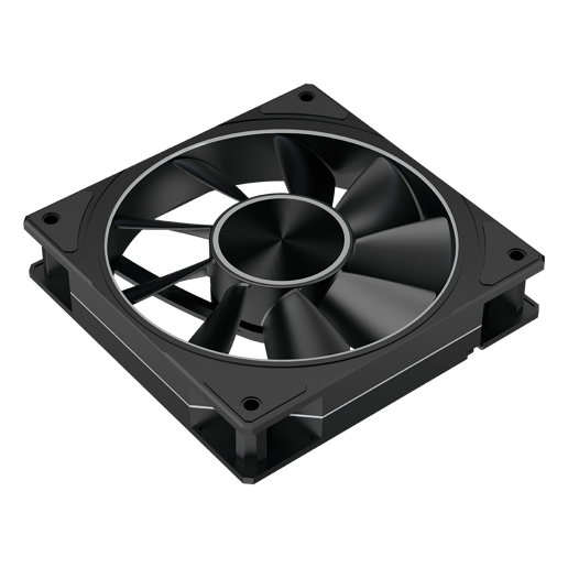 Powercool Airflow 120mm ARGB Black 4-Pin PWM PC Cooling Fan