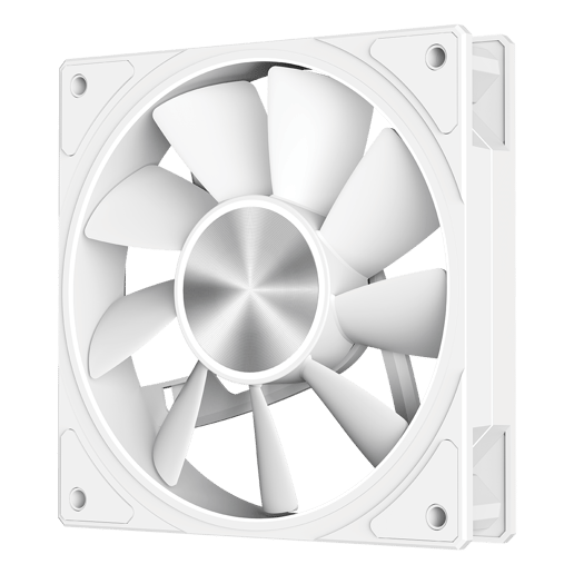 Powercool Airflow 120mm ARGB White 4-Pin PWM PC Cooling Fan