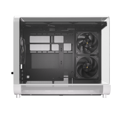 Powercool Aviator White Micro ATX Gaming Case 3 x PWM Fans