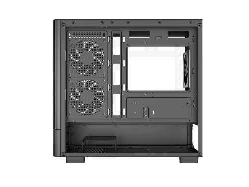 Powercool PC-GRAVITY-BLK Micro Tower Gaming Case - Black 