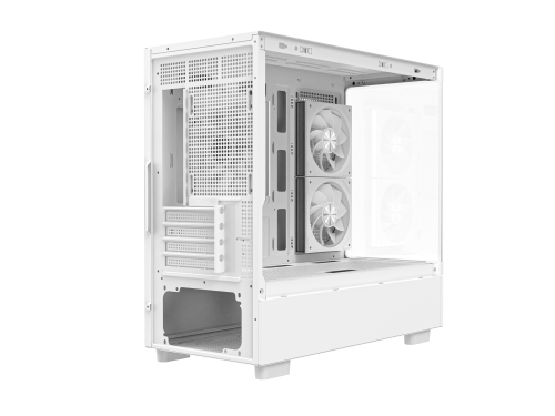 Powercool PC-GRAVITY-WHT Micro Tower Gaming Case - White 