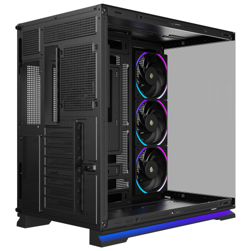 Powercool Plasma Mid Tower Gaming Case - Black 