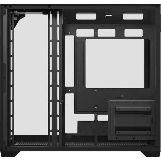 Powercool PC-PURE-BLK Mid Tower Gaming Case - Black 