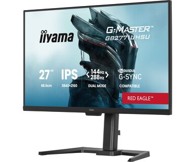 iiyama GB2771UHSU-B1 27" 4K Gaming Monitor - IPS, 288Hz, 0.8ms, Speakers, HDMI